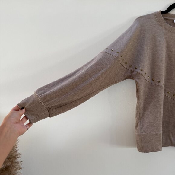 NWT Anthem the Label Studded Duet Pullover top. Size small - Picture 12 of 15